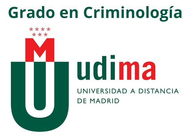 Logo UDIMA grado en Criminología